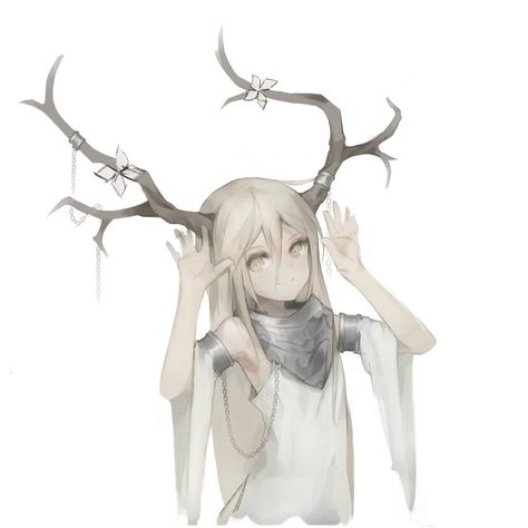 Aesthetic Scenes, Anime Character Art, Antler Art, Roleplay Characters, Deer Art, Fantasy Collection, Dungeons And Dragons Homebrew, Anime Drawings Boy, Oc Ideas