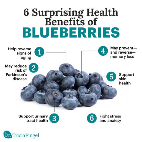 One of my favorite things about spring and summer is that berries are officially in season! And while I love all berries, I specifically love taking advantage of the many health benefits of blueberries. Rich in nutrients and health-promoting antioxidants, blueberries are deliciously sweet and offer so much nutritional power that I encourage my patients to consume them on a regular basis. Plus, they’re really versatile. Click here to learn more about this incredible berry! Food For Health, Fruit Health Benefits, Food Health Benefits, Nutritious Foods, Fruit Benefits, Home Health Remedies, Healthy Benefits, Health Knowledge, Natural Health Remedies