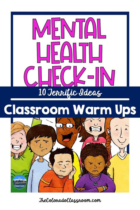 A mental health check-in form is a great way to warm up your class for the day and check in with your students to see how they're doing. For students in upper elementary or middle school, a digital form, completed privately by students, can be eye-opening for teachers and help 5th, 6th, and 7th graders with problems they're facing. Get it today! Mental/emotional Health Activities Middle School, Mental Health Check In For The Classroom, Health Classroom, Elementary Health Lessons, 6th Grade Activities, Instructional Activities, Middle School Health, Health Lesson Plans, School Wellness