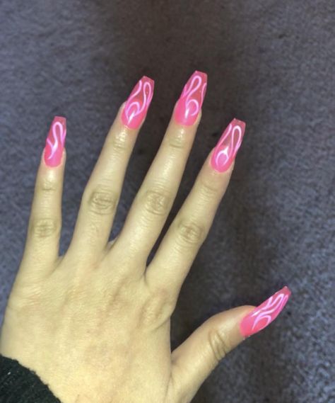 Flame Nails, Jelly, Nail Art, Tattoos, Nails, Beauty, Nail Arts