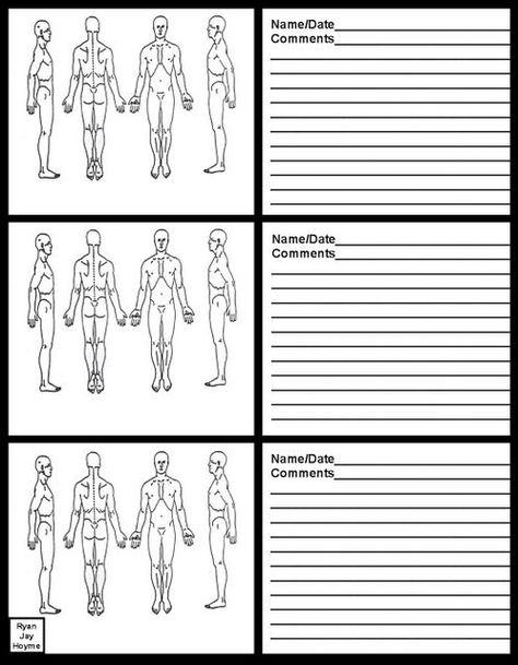 Massage Therapy Soap Note Charts Massage Therapy Soap Notes, Therapy Templates, Human Body Diagram, Soap Notes, Massage Soap, Chiropractic Therapy, Custom Sticky Notes, Diagram Template, Massage Therapy Business