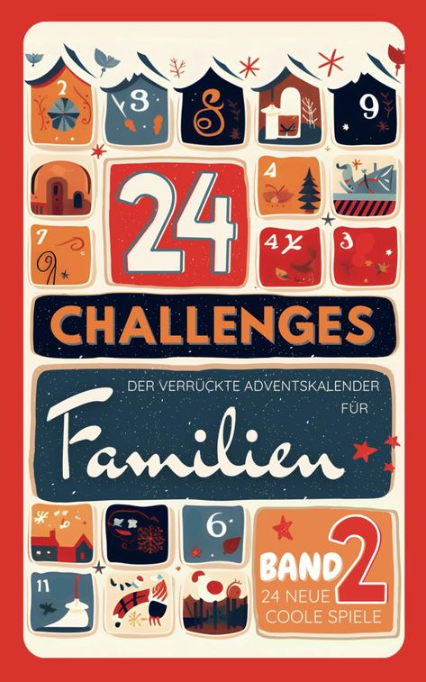 PRICES MAY VARY. Advent mal anders: Band 2 – 24 neue Challenges für noch mehr Familienspaß!   🎄  Klingt das bekannt?  Der Advent sollte die Zeit der Besinnlichkeit, Vorfreude und schönen Familienmomente sein. Doch stattdessen herrscht oft Stress pur: Geschenke besorgen, das Haus dekorieren, die Kinder bespaßen – und ehe man sich versieht, driftet die Familie auseinander. Die gemeinsame Zeit? Viel zu knapp! Aber  dieses Jahr wird alles anders!  Mit unserem Adventskalender wird eure Vorweihnachts Family Reunion Games, Family Games, Kindle Reading, Advent Calendar, Stocking Stuffers, Advent, Gifts For Kids, Band, Books