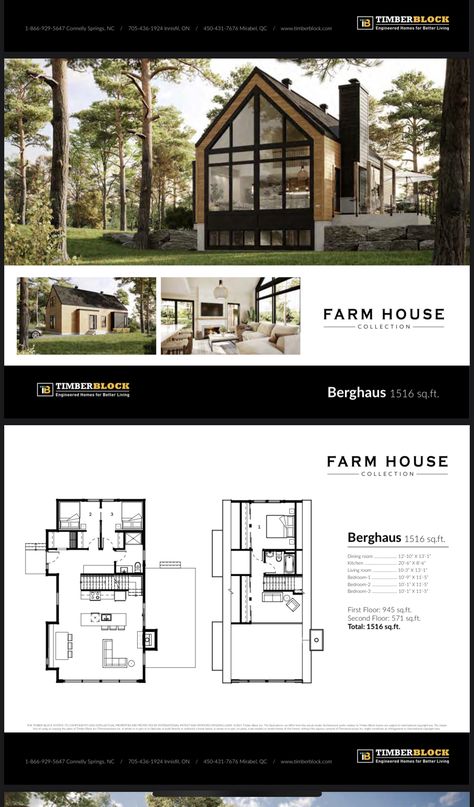 Nordic House Plans, House Plan Ideas, Small Modern House Plans, Nordic House, Little House Plans, Modern Barn House, Architectural Floor Plans, Small House Design Plans, Cozy Nest