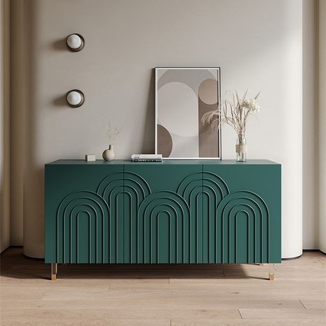 Green Console Table Entryway, Entrance Console Design, Living Room Cabinet Ideas, Console Designs, Cupboards Design, Modern Restaurant Design, Shoe Rack Living Room, Console Table Design, Console Furniture