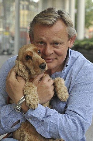 Clunes (pictured), best-known for his role in ITV series Doc Martin, said: 'the local community is understandably distraught and frightened. No one feels safe while this sick individual is on the loose' English Actors, Uk Tv Shows, Martin Clunes, Port Isaac, Doc Martin, Animal Activist, Famous Actors, Dogs Funny, British Comedy