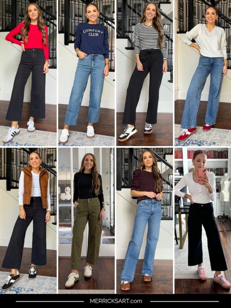 Work Outfit With Sneakers Women, Mom Outfits With Sneakers, Fall Outfit Sneakers, Jeans With Sneakers Outfit, Sneakers And Jeans Outfit, Fall Outfits With Sneakers, Fall Mom Outfits, Work Outfits With Sneakers, Tunic Tops Outfit