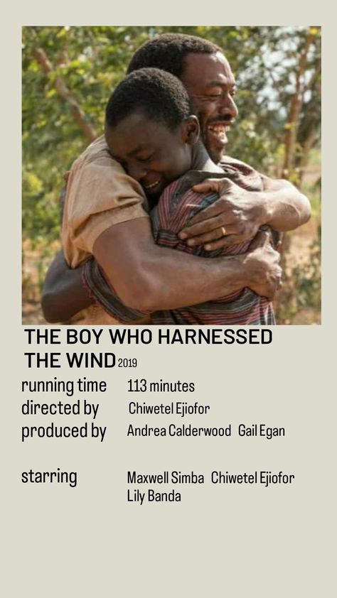 The Boy Who Harnessed The Wind, Wind Movie, Movie Card, Inspirational Movies, Polaroid Poster, Minimalist Posters, Fav Movies, Movie Review, Film Posters