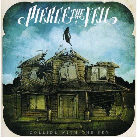 Collide with the Sky Collide With The Sky, The Great Escape, Sky Color, Pierce The Veil, The Veil, Sky Art, Band Posters, Black Vinyl, Album Art