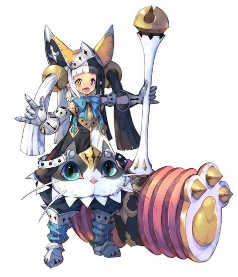 Guardian Knight, Exos Heroes, Cat Armor, Heroes Wiki, Cat's Paw, Style Reference, Concept Art Character, Armor Concept, Cool Anime Pictures