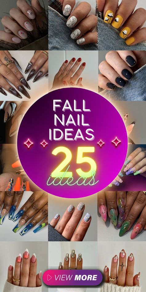 Discover fall nail ideas that are perfect for autumn. Try cute and simple designs like short autumn square nails for a refined look. Acrylic autumn nails provide a stylish and durable option, while fall gel nail ideas are ideal for a lasting finish. Almond shapes are trendy for an elegant autumn manicure. Incorporate green into your fall nail color ideas for a fresh touch. Fall nail ideas 2024 offer a variety of styles to choose from. Autumn Square Nails, Fall Gel Nail Ideas, Fall Pedicure Designs, Nail Ideas Autumn, Fall Nail Color Ideas, Trending Fall Nails, Black Chrome Nails, Autumn Manicure, Fall Nail Ideas