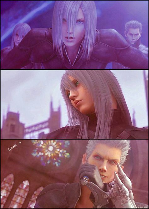 Kadaj,yazoo and loz in advent Yazoo Kadaj Loz Ff7, Kadaj Yazoo Loz, Kadaj Ff7, Ffvii Sephiroth, Funny Baby Gif, Final Fantasy Cloud, Vincent Valentine, Final Fantasy Xii, Advent Children