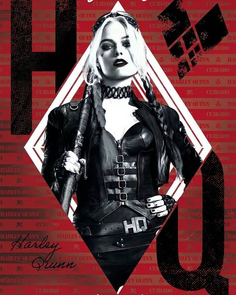 𝙃𝙖𝙧𝙡𝙚𝙮 𝙌𝙪𝙞𝙣𝙣 𝙉𝙚𝙬𝙨 & 𝙐𝙥𝙙𝙖𝙩𝙚𝙨 on Instagram: “New #HarleyQuinn Poster for #TheSuicideSquad! ♥️” Harleen Quinn, Joker Y Harley Quinn, Harley And Joker Love, Margot Robbie Harley Quinn, Margot Robbie Harley, Harley Quinn Drawing, Harley Quinn Quotes, New Harley, Harley Quinn Artwork