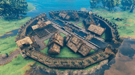 Valheim Builds, Ark Survival Evolved Bases, Viking House, Viking Culture, Ark Survival Evolved, Building Designs, Survival Games, Viking Age, Building Design