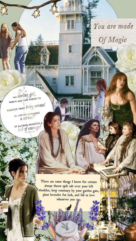 Practical Magic Practical Magic Aesthetic, Witches Wallpaper, Witchy Cottage, Which Witch, Fall Mood Board, Magic Aesthetic, Fantasy Movies, Practical Magic, Witchy Woman