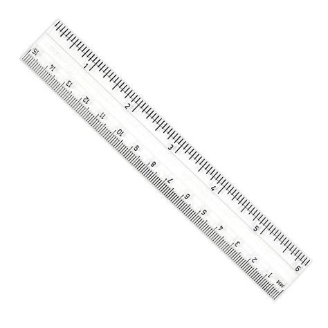 6" Clear Plastic Ruler, ct Of 36 By Charles Leonard | Michaels® Highschool Goals, Clear Ruler, Girl School Supplies, Triangle Ruler, Ruler Set, Inch Ruler, Ring Binders, School List, Dream School