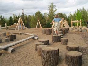 Natural Play Spaces, Playground Garden, Natural Playgrounds, Recycling Projects, Outdoor Play Spaces, Natural Play, Playground Ideas, Outdoor Play Areas, Diy Playground