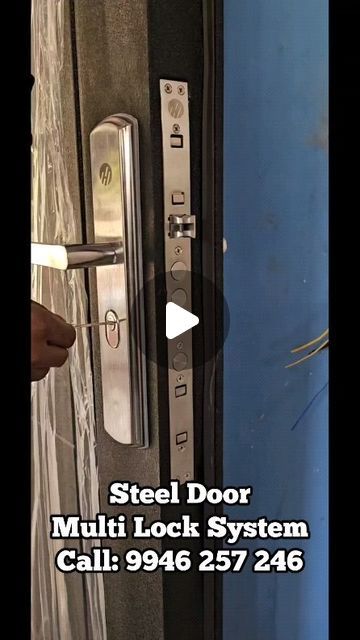 Buildoor | The Steel Doors and Fibre Doors on Instagram: "🚪 Elevate your home security with our top-notch steel doors featuring a multilock system! 💪🏡 Explore sleek designs inspired by Kerala's architectural beauty. 🔐 Find the perfect blend of style and safety at an unbeatable price. Upgrade your entrance, upgrade your peace of mind!

#SteelDoor #MultilockSecurity #KeralaDesign #HomeUpgrade #SafetyFirst" Safety Door Design Entrance, Door Lock Design, Security Door Design, With Color, Steel Security Doors, Security Locks, House Decorations, Plan Ideas, Security Door