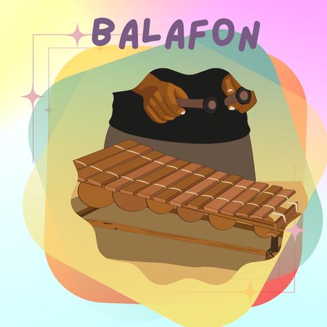 🎶 The balafon is a beautiful and ancient instrument that brings the rich sounds of West African music to life! 🌍🥁 Often considered a precursor to the modern xylophone, the balafon is made from wooden keys placed over calabash gourds, producing melodic, earthy tones that have been part of African musical traditions for centuries.  From the Griot storytellers to contemporary African musicians, the balafon continues to be a powerful symbol of culture, rhythm, and storytelling. 🎵💛 Africa Drawing, Calabash Gourd, African Music, Earthy Tones, Gourds, Musical Instruments, Storytelling, The Modern, Musical