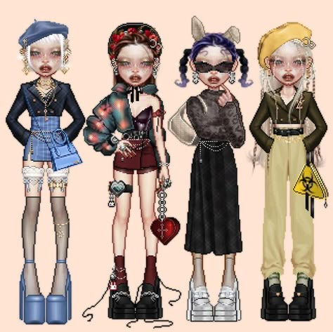 Everskies Characters, Bratz Doll Outfits, 2000s Fashion Outfits, Totally Awesome, Virtual Fashion, Bratz Doll, Junk Drawer, Other Outfits, 2000s Fashion