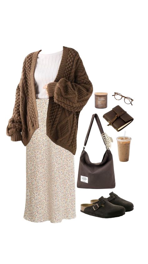 #bookworm #schoolfit #collegefit #outfitinspo #outfits #ootd #fashion #modest #casual #beauty Modest Christian Clothing, Modest Girly Outfits, Modest Casual, Mode Hijabi, Skirt Outfits Fall, Fashion Modest, Modesty Outfits, Cute Modest Outfits, Winter Fashion Outfits Casual