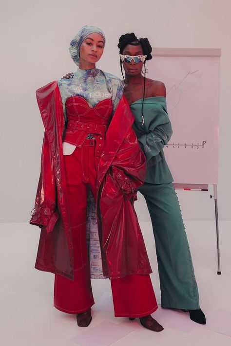 Afrofuturism Aesthetic, Anti Fashion Aesthetic, Afrofuturism Fashion, Afro Punk Outfits, Futurism Fashion, Paper Spring, Afro Punk Fashion, Streetwear Designs, Space Fashion