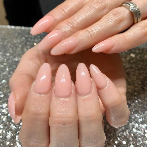 Apres Gel X Apres Gel X Nails Almond, Gel X Nails Almond, Apres Gel X Nails, Nails Almond Medium, Clear Gel Nails, Marble Acrylic Nails, Gel X Nails, X Nails, Remove Acrylic Nails