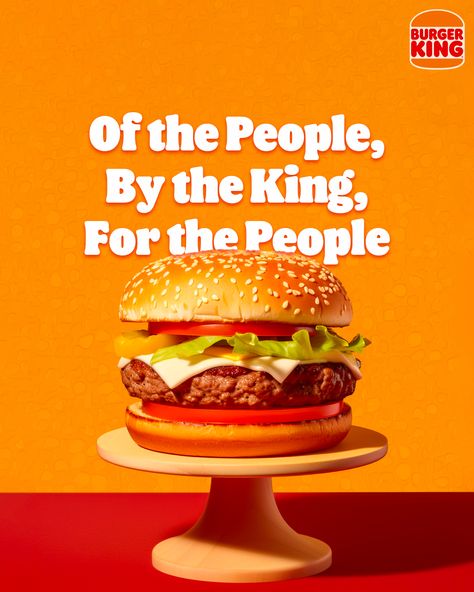 Check out this work on Burger King Ads, Pub Burger, Birthday Freebies, Ad Of The World, King Birthday, Ads Of The World, Food Options, High Quality Food, Creative Advertising