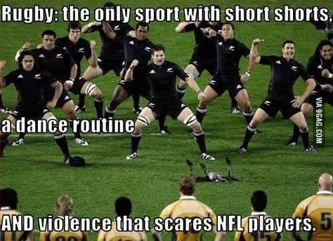 Rugby Memes, Rugby Funny, Rugby Quotes, Men In Black, All Blacks, Sports Memes, Dance Routines, Rugby Players, Nfl Players