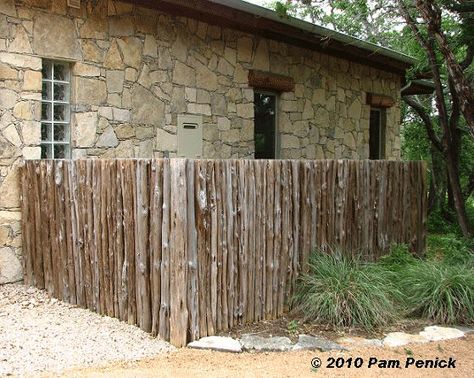 cedar post fence texas Coyote Fence, Fence Farmhouse, Fence Lattice, Simple Fence, Fence Extension, Fence Photography, Post Fence, Short Fence, Fence Decorations