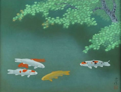 Wild Geese, Save The World, Japanese Painting, Paintings & Prints, What I Want, Painting Illustration, Carp, 그림 그리기, Japanese Art