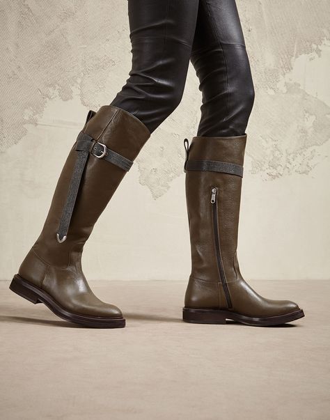 Boots Woman Shoes, Clothes And Accessories, Accessories For Men, Brunello Cucinelli, Riding Boots, Online Boutique, New Arrivals, Fall Winter, For Men