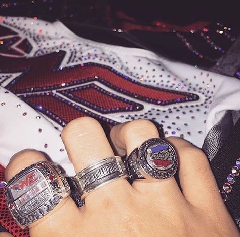 Woodlands Elite Generals 2015 NCA and Worlds rings Woodlands Elite Cheer, Cheer Rings, Woodlands Elite, Cheer Summit, Cheer Goals, Heather Mcnamara, Cheer Hacks, Allstar Cheer, Cheer Photography