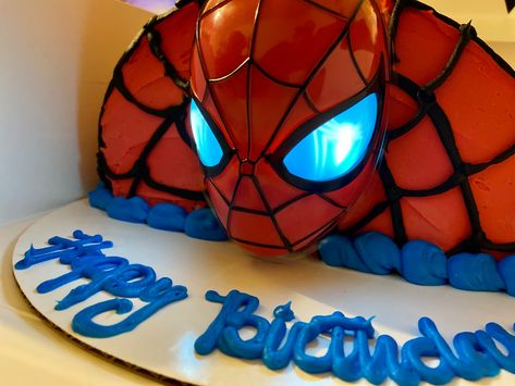 Baskin Robins, Ice Cream Cake, Robins, Cream Cake, Birthday Parties, Spiderman, Ice Cream, Cream, Cake