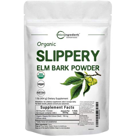 Slippery Elm Powder, Sacred Herbs, Most Nutrient Dense Foods, Natural Lubricant, Student Midwife, Slippery Elm Bark, Dry Throat, Slippery Elm, Nutrient Dense Food