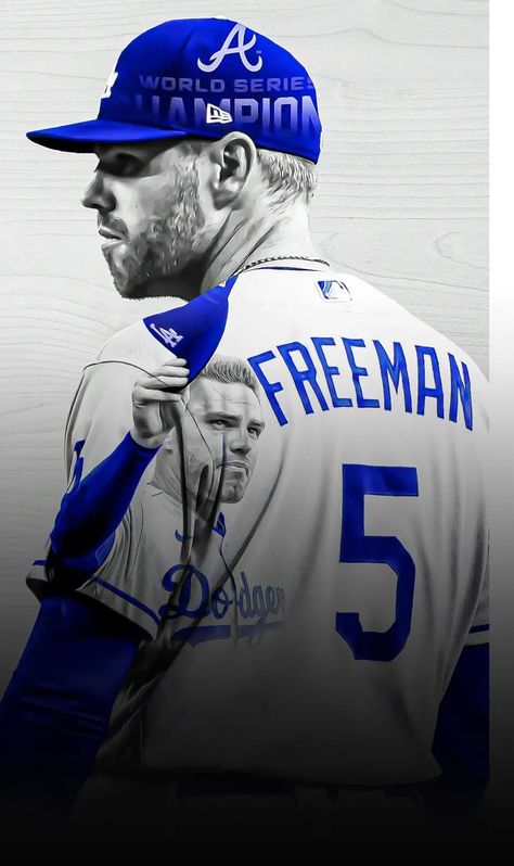 Freddie Freeman returns to Atlanta as a Dodger Freddie Freeman, Pro Athletes, Professional Athlete, Fox Sports, Free Agent, A Guy Who, Los Angeles Dodgers, Baseball Players, Team Names