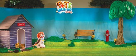 Pets Unleashed - Vacation Bible School - Children's - Ministry Resources - Group Pet Unleashed Vbs, Pets Unleashed Vbs Decorations, Backyard Bible Camp, Group Vbs, Kids Church Rooms, Vbs Decorations, Group Vacation, Vbs 2023, English Projects