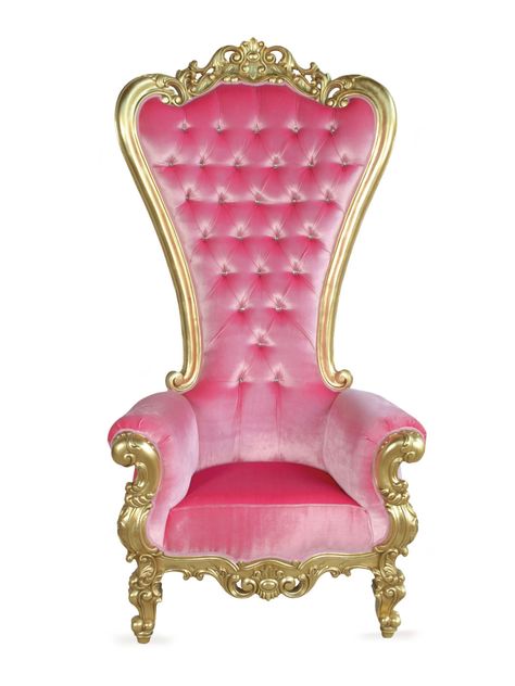 one rich little princess can have this Fabulous & Baroque Absolom Roche chair for $1800 Ornate Chair, Rococo Chair, Princess Chair, Ornate Chairs, Pink Accent Chair, Baroque Chair, Rococo Furniture, Modern Baroque, Baroque Furniture