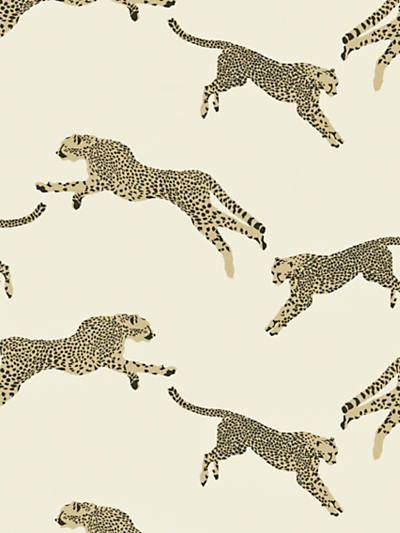 Leaping Cheetah fabric is a signature pattern featuring cheetahs at play against a saturated backdrop. This fabric is digitally printed in Italy on a 100% cotton sateen weave, which gives the surface subtle sheen. The large-scale design is perfect for st Occasional Chair, Cheetahs, Scale Design, Print Wallpaper, Upholstered Headboard, Fine Fabric, Print Fabric, Fabric Decor, Chinoiserie