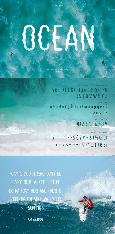 Ocean - Hand Writing Summer Font Ocean Branding, Ocean Font, Popular Script Fonts, Beach Fonts, Popular Free Fonts, Ipad Design, Summer Font, Best Script Fonts, Font Combos