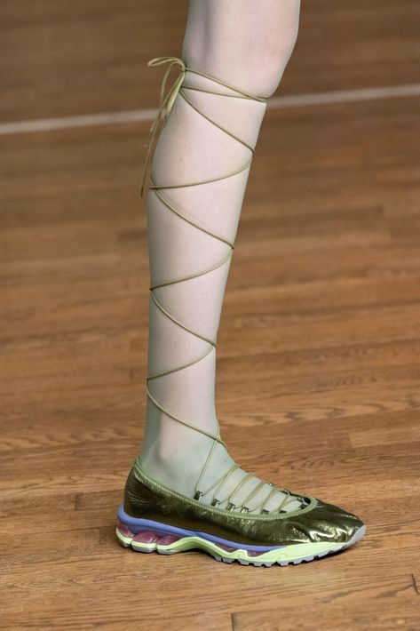 Kiko Kostadinov Spring 2023 Fashion Show Details | The Impression Kiko Kostadinov Shoes, Alien Scientist, Spring 2023 Fashion Show, 2024 Shoes, Eccentric Shoes, Kiko Kostadinov, Shoe Inspiration, Shoe Inspo, Fashion Advertising