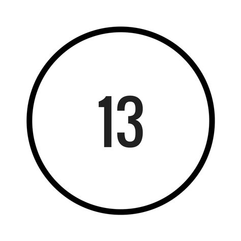 13 Number Design, Chaldean Numerology, Naruto Crossover, The Number 13, 13 Number, Kailash Mansarovar, Radical Honesty, Lucky Number 13