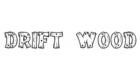 Drift Wood font Company Fonts, Log Image, Block Letter Fonts, Hippie Drawing, Wood Font, Dingbat Fonts, Rustic Letters, Font Letters, 1001 Fonts