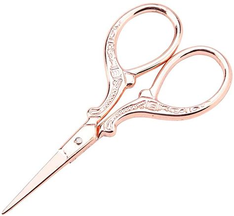 Vintage Craft Shears DIY Cross-Stitch Sewing Shears Small Dresser Embroidery Scissor Tool(Rose) : Amazon.co.uk: Home & Kitchen Gold Scissors, Vintage Scissors, Small Dresser, Small Scissors, Sewing Scissors, Embroidery Tools, Art & Craft Kit, Diy Cross, Embroidery Scissors