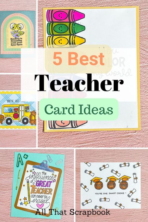 handmade teacher appreciation card ideas Appreciation Card Ideas, Teacher Appreciation Card Ideas, Teachers Day Card Ideas Handmade, Handmade Teachers Day Cards, Teacher's Day Card Ideas, Teacher Appreciation Card, Teachers Day Card, Teacher Appreciation Cards, Cards To Make