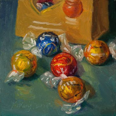 Candy Still Life, Confectionary Art, Sweets Art, Still Life Landscape, Contemporary Still Life, Painting A Day, Composition Painting, Pixel Art Background, Oil Painting Inspiration