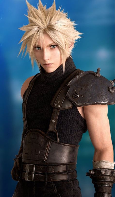 Final Fantasy Type 0, Final Fantasy Cloud Strife, Final Fantasy Vii Cloud, Final Fantasy Cloud, Final Fantasy Collection, Final Fantasy Vii Remake, Final Fantasy Art, Cloud Strife, Anime Monochrome