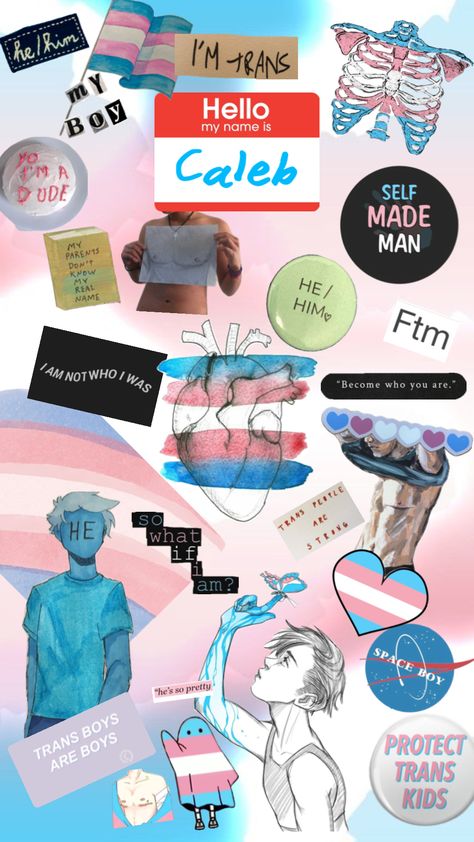 Trans joy #transjoy #trans #transgender #transmasc #transman #transpride #translove #wallpaper Ftm Aesthetic, Trans Wallpaper, Trans Art, Trans Boys, Space Boy, Trans Pride, Hello My Name Is, Lose My Mind, Aesthetic Wallpaper