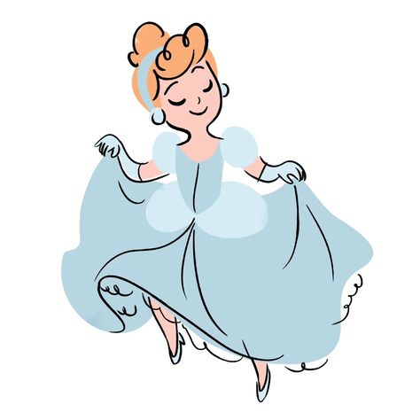 FRIYAAYY!!! #disney #disneyprincess #disneyplus #cinderella #friyay #friday #disneybaby #illustration #characterillustration #characterart… | אינסטגרם Outline Illustration Design, Disney Princess Illustration, Cinderella Font, Cinderella Illustration, Cinderella Silhouette, Fairytale Ball, Disney Cake Toppers, Disney Minimalist, Baby Cinderella