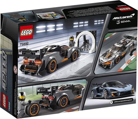 Click the link to experience the power and precision of the LEGO Speed Champions McLaren Senna. Whether you're a car enthusiast, LEGO collector, or simply looking for an engaging building experience, this set offers the perfect combination of authenticity, affordability, and creative enjoyment. Get yours today on Amazon for just $27.84 and let the race begin! Mclaren Models, Mclaren Racing, Mclaren Senna, Lego Speed Champions, Wind Tunnel, Lego Toy, Logo Stickers, Lego Super Mario, Toy Cars For Kids