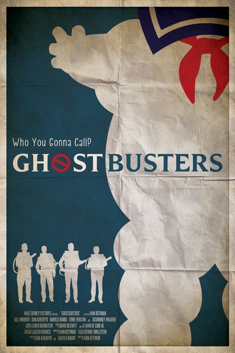 Ghostbusters Poster, Ernie Hudson, Ghostbusters 1984, Ghostbusters Movie, Episode Choose Your, Episode Choose Your Story, Minimal Movie Posters, Ghost Busters, Walt Disney Pictures